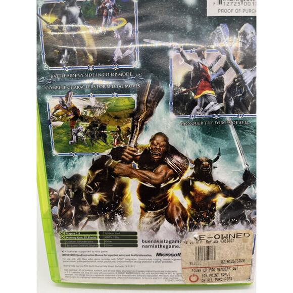 Chronicles of Narnia The Lion The Witch and The Wardrobe Xbox - CIB - TESTED - Picture 4 of 8